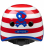 Micro Helmet Print M size (53-58)