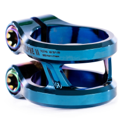 Ethic sylphe V2 clamp 34.9 Chrome Blue