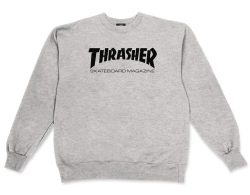 Thrasher Crewneck Skate Mag Grey S size