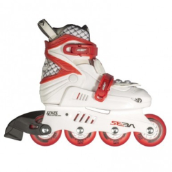 Seba Junior Inline Skates White/Red 31-34 size