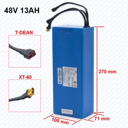 Electric Scooter battery 48V 13Ah with original EVE cells
