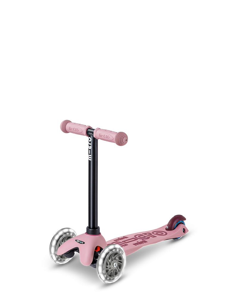 Micro Mini Deluxe Rock & Go LED самокат