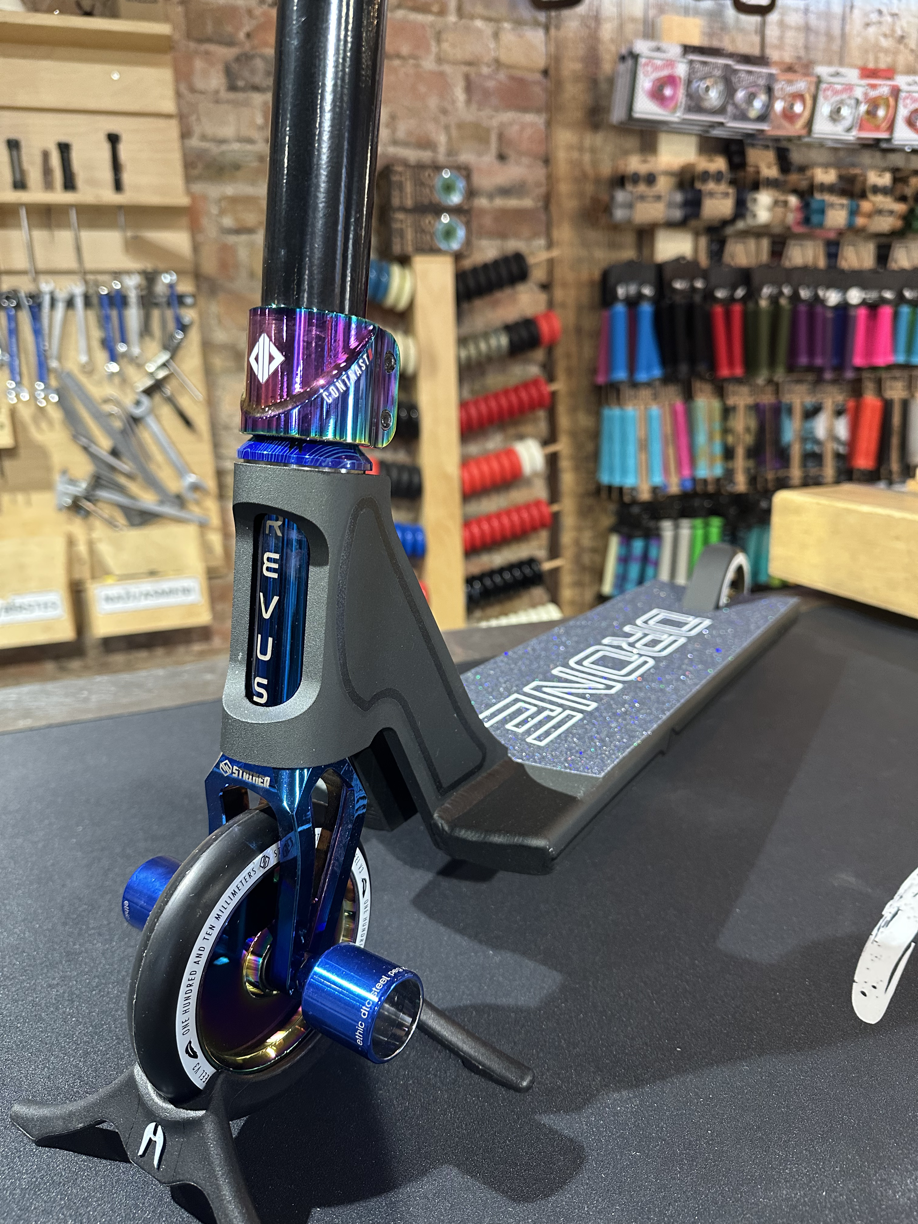 Aztek Blue Custom Pro Scooter