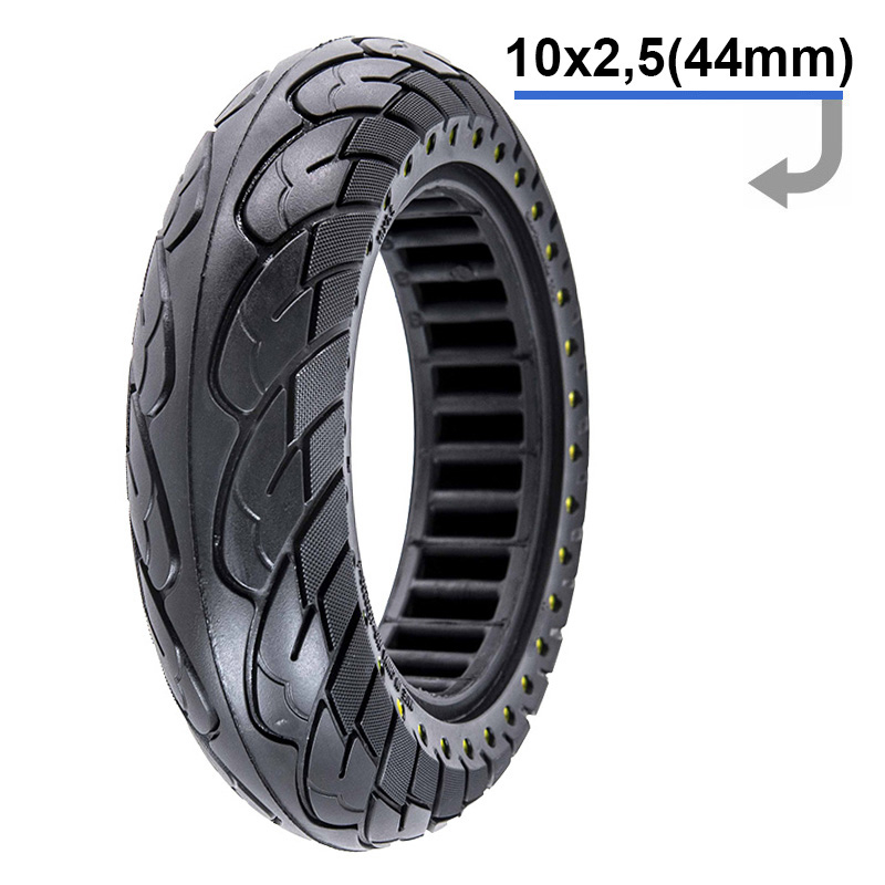 Segway Ninebot Max G30 10X2,50 перфорированная безкамерная покрышка (ultralight)