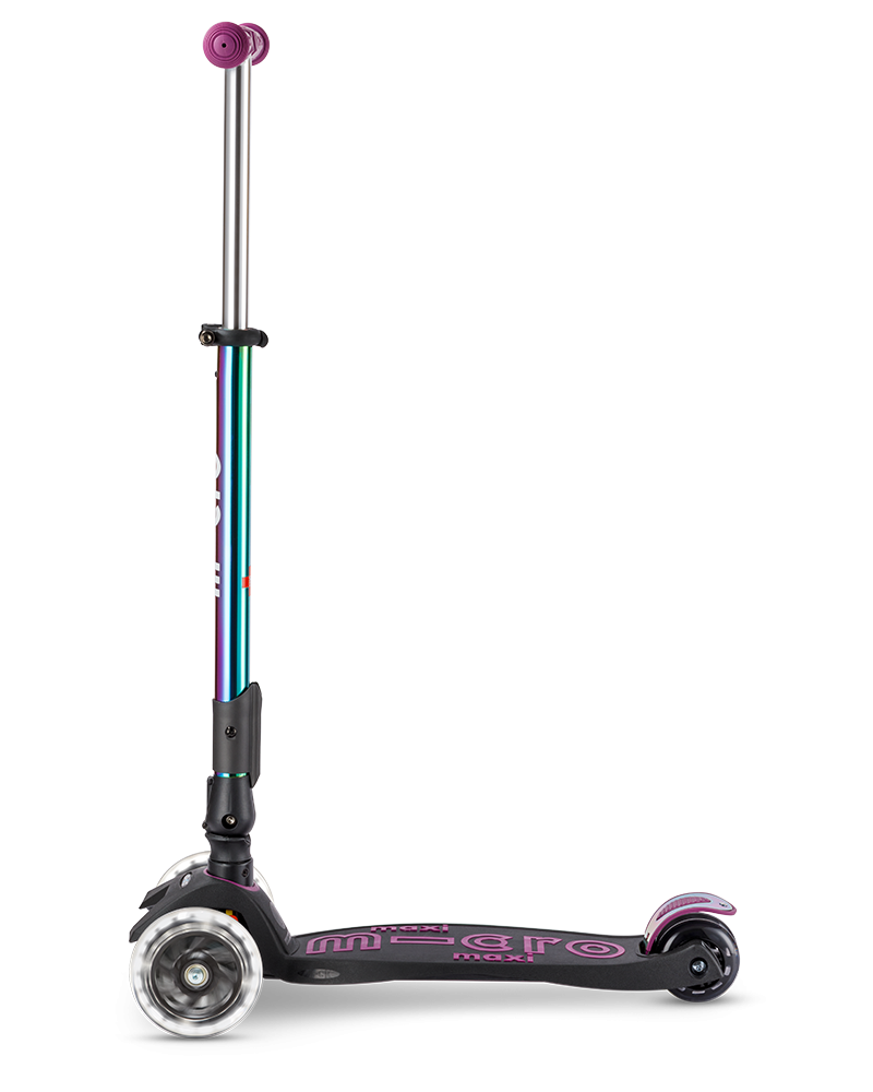 Micro Maxi Deluxe Foldable LED Neochrome scooter