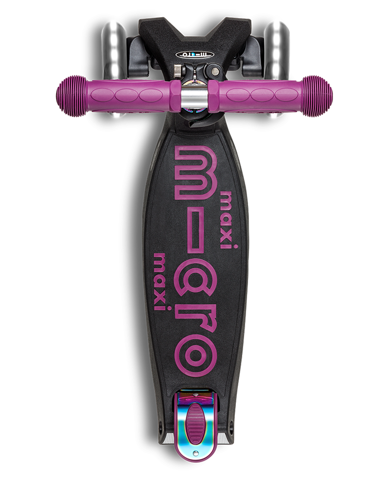 Micro Maxi Deluxe Foldable LED Neochrome scooter