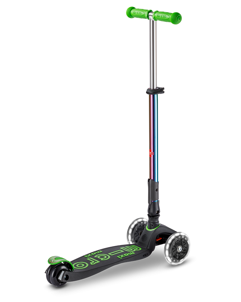 Micro Maxi Deluxe Foldable LED Neochrome scooter