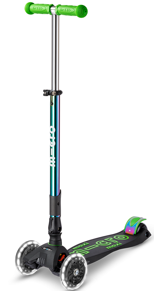 Micro Maxi Deluxe Foldable LED Neochrome scooter