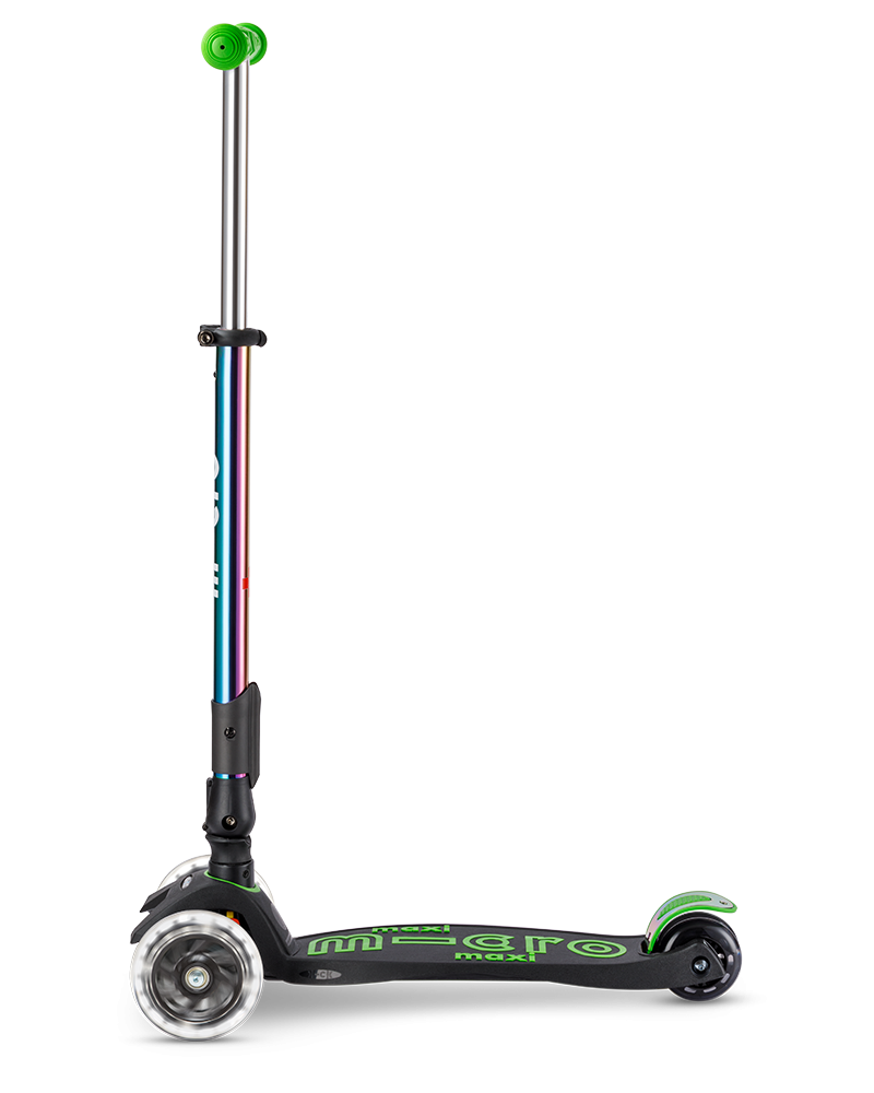 Micro Maxi Deluxe Foldable LED Neochrome scooter