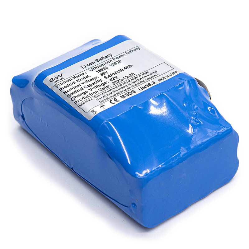 External battery for electric scooter 36v 6.4 Ah with XT60 port