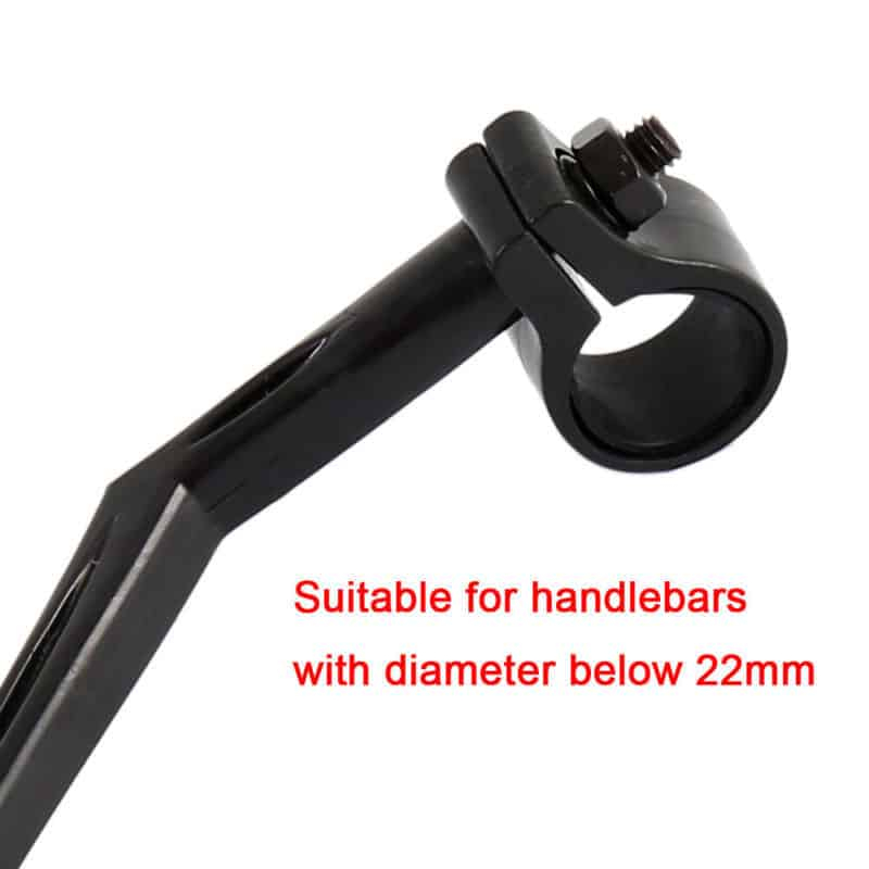 Electric scooter rear view mirror set
