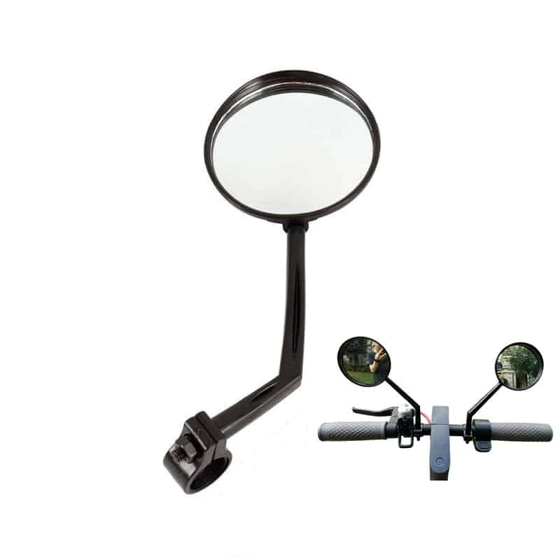 Electric scooter rear view mirror set