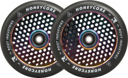 Root Industries Honeycore Wheels 120mm Neochrome