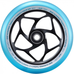 BLUNT WHEEL 120MM GAP CORE (Black/Teal)