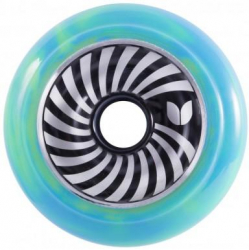 Blazer Pro Scooter Wheel Vertigo Aluminium Swirl 100mm  (Green)