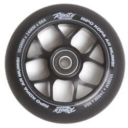 Ripot.lv Signature Pro Scooter ritenis 100mm Black