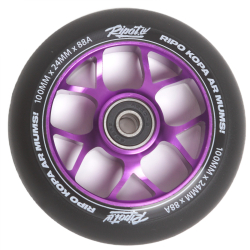 Ripot.lv Signature Pro Scooter ritenis 100mm Purple