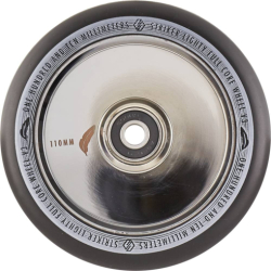 Striker Lighty Full Core V3 Black Pro Scooter Wheel 110mm Silver
