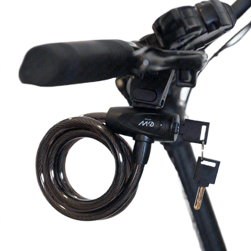 Lock for scooters with key