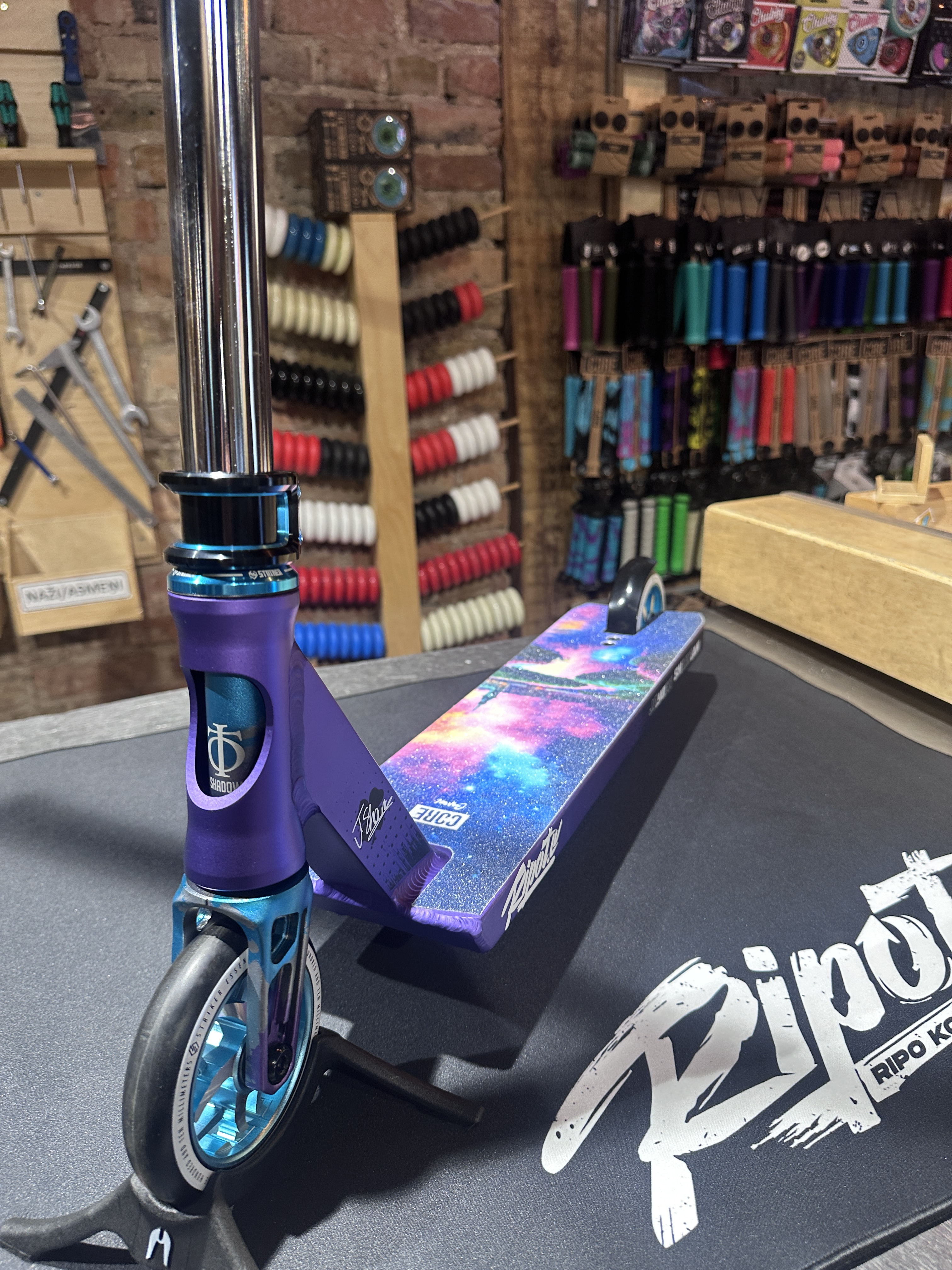 Lucky Violet Custom трюковой самокат