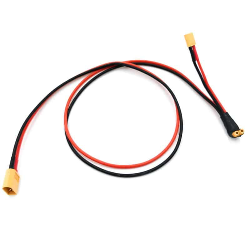 Parallel connection cable for external battery