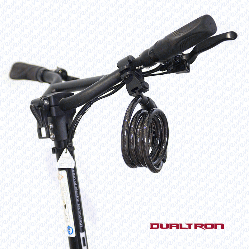Lock for scooters with code